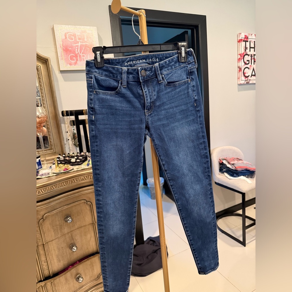 American Eagle Outfitters Women's Blue Jeans